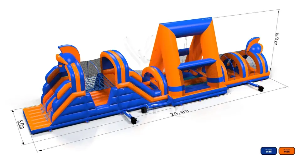 Active Center Gladiators commercial inflatable active center