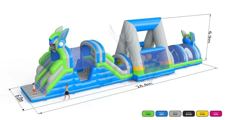 Active Center Gladiators Robot with head 3D (basic) commercial inflatable active center
