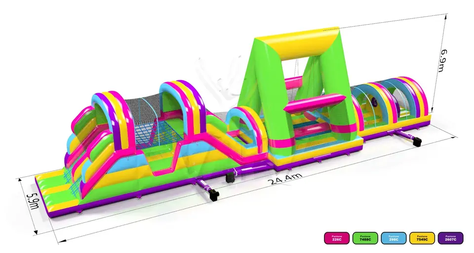 Active Center Gladiators Startup commercial inflatable active center