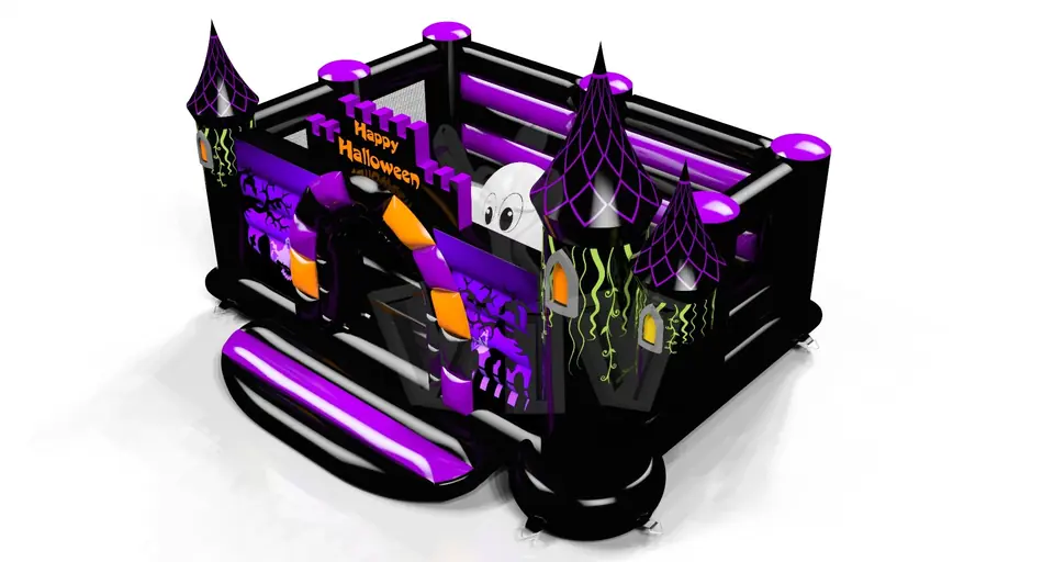Active Center Happy Halloween commercial inflatable active center
