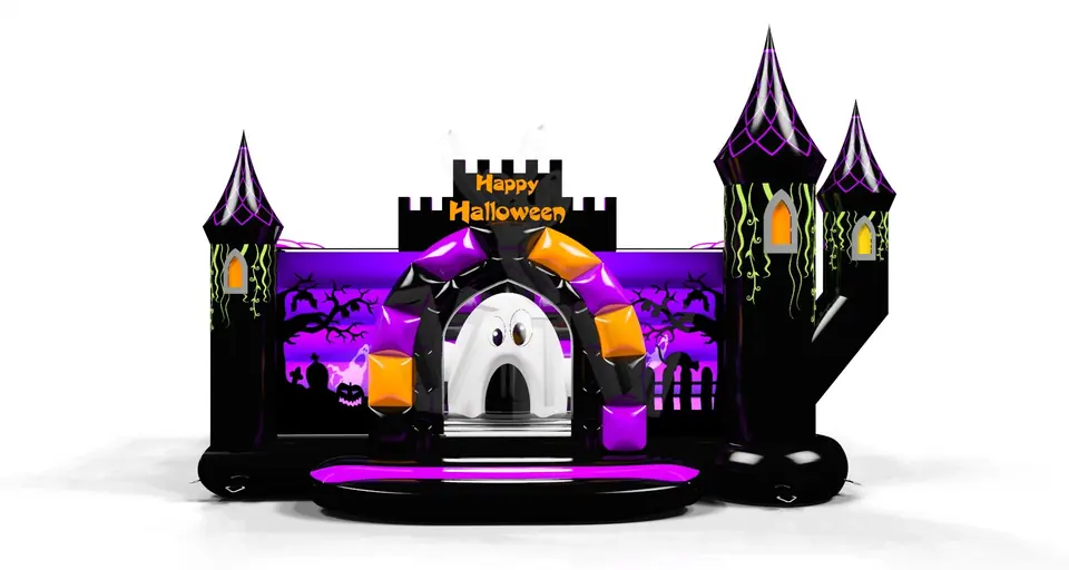 Active Center Happy Halloween commercial inflatable active center