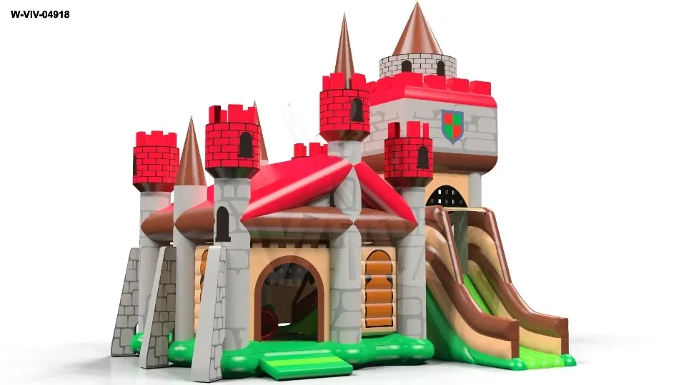 Active Center Kinderhotel 8.0 x 9.6 x 9.9 m commercial inflatable active center