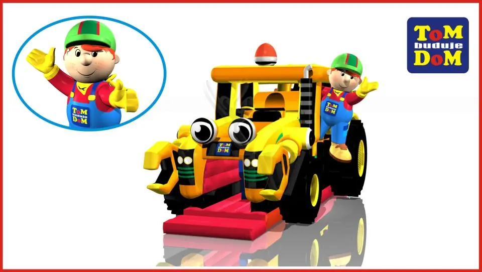 Active Center Loader - Collection Tom the Builder commercial inflatable active center