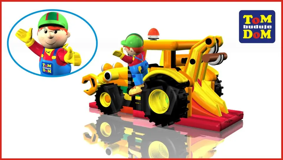 Active Center Loader - Collection Tom the Builder commercial inflatable active center