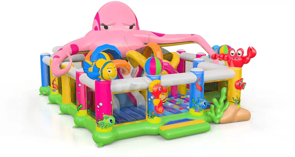Active Center Octopus commercial inflatable active center