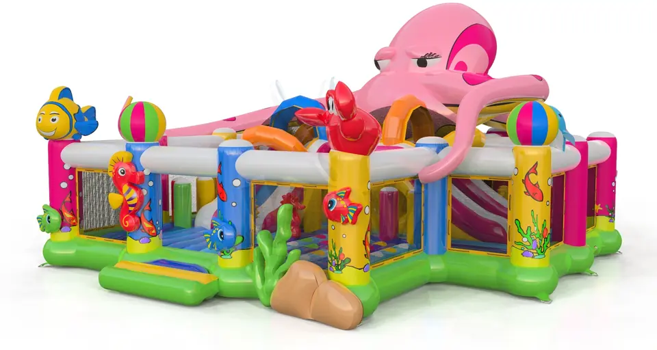 Active Center Octopus commercial inflatable active center