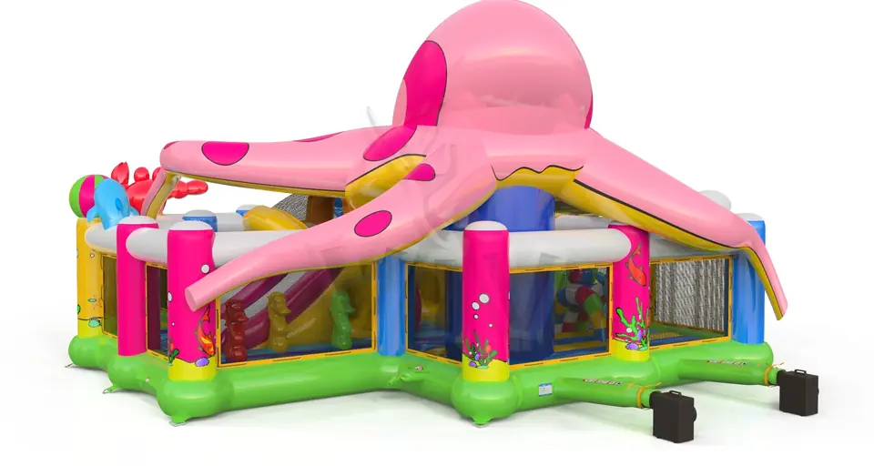 Active Center Octopus commercial inflatable active center