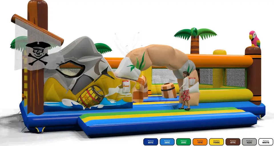 Active Center Pirates - Collection Pirate commercial inflatable active center
