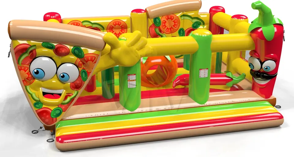 Active Center Pizza commercial inflatable active center