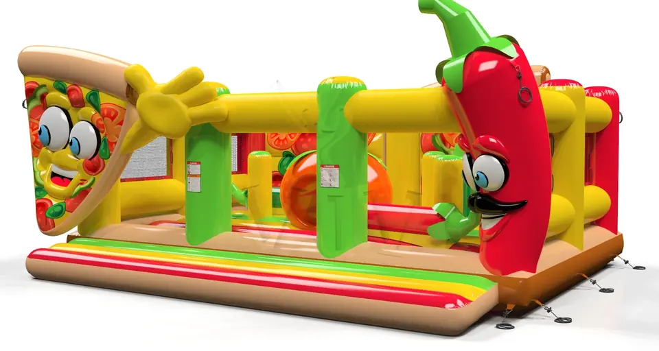 Active Center Pizza commercial inflatable active center