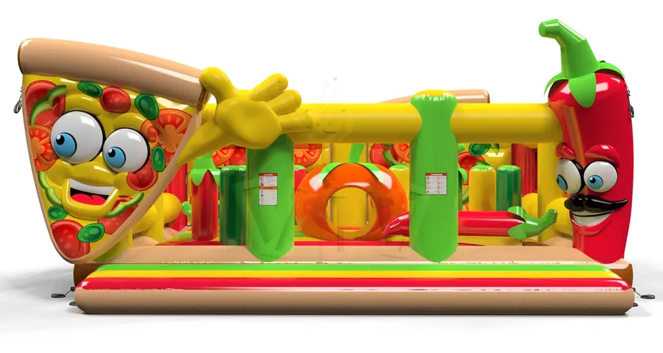 Active Center Pizza commercial inflatable active center