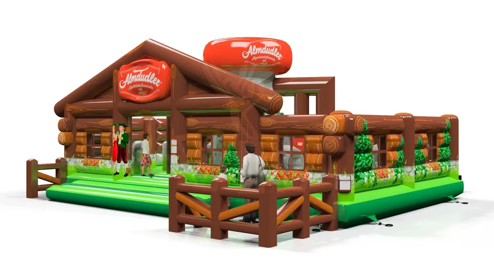 Active Center Tyrolean house Almdudler commercial inflatable active center