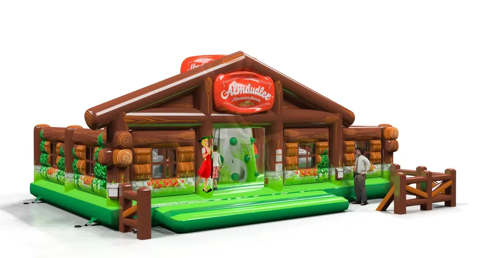 Active Center Tyrolean house Almdudler commercial inflatable active center
