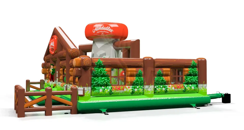 Active Center Tyrolean house Almdudler commercial inflatable active center