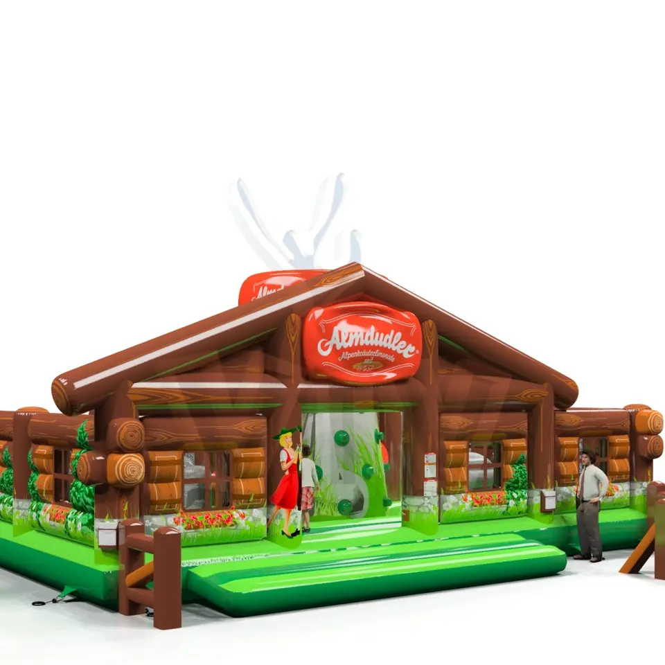 Active Center Tyrolean house Almdudler commercial inflatable active center