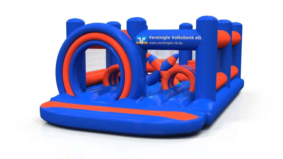 Active Center "Volksbank" - Collection Volksbank commercial inflatable active center
