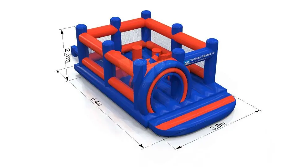 Active Center "Volksbank" - Collection Volksbank commercial inflatable active center