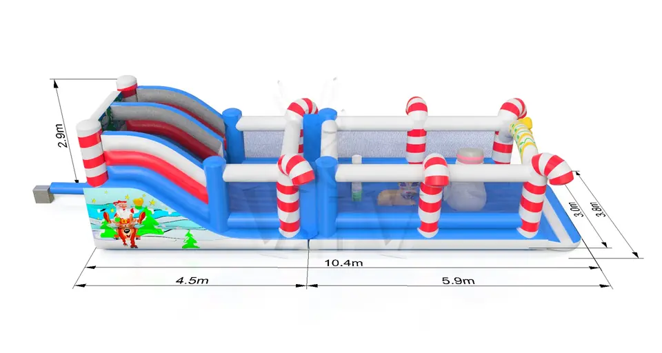 Active Center Winter commercial inflatable active center