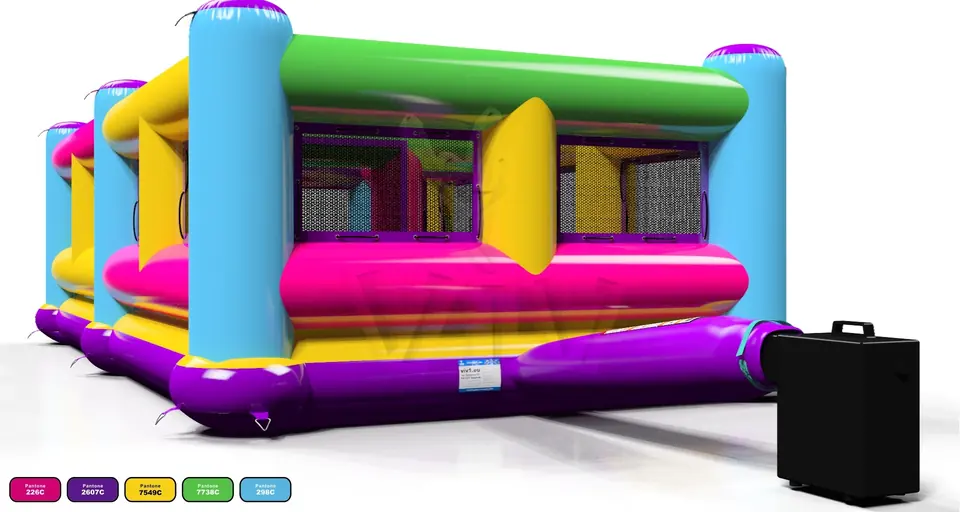 Active Center with pool Startup commercial inflatable active center