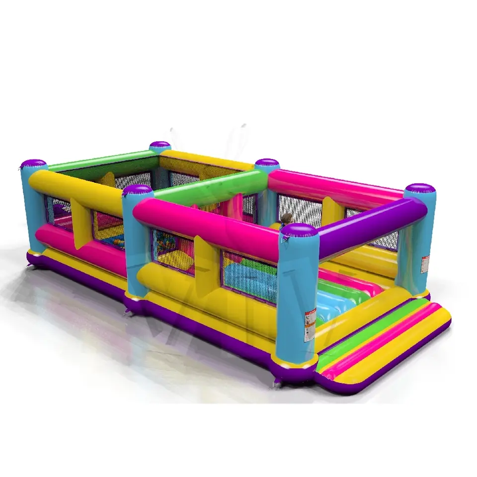 Active Center with pool Startup commercial inflatable active center