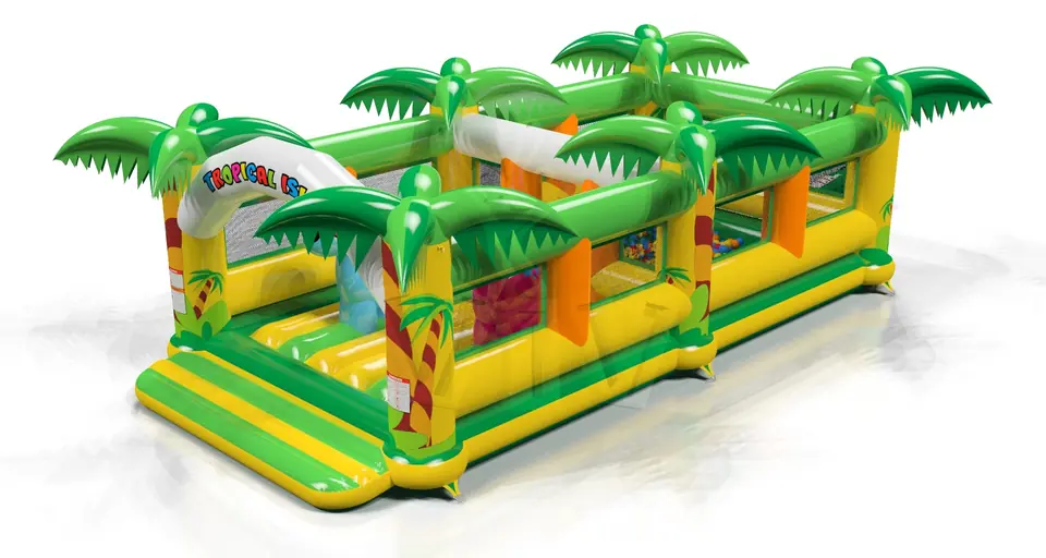Ballpool with Active Center Tropical Islands commercial inflatable active center