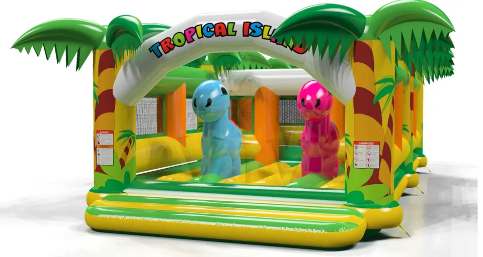 Ballpool with Active Center Tropical Islands commercial inflatable active center