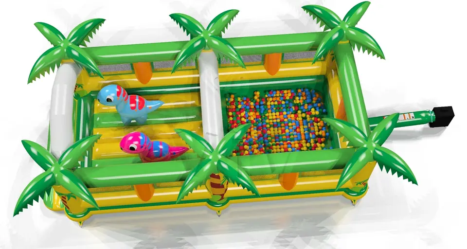 Ballpool with Active Center Tropical Islands commercial inflatable active center