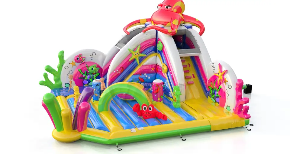 Happy Splash Ocean commercial inflatable active center