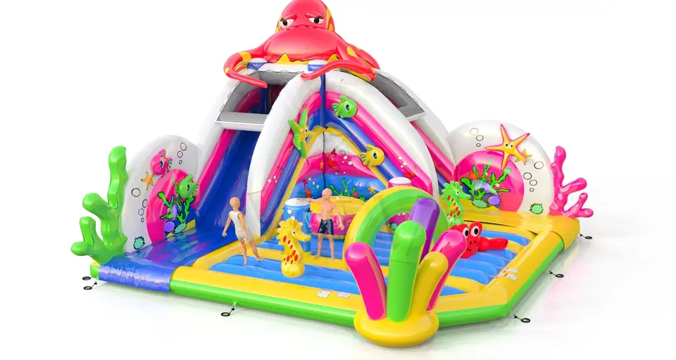 Happy Splash Ocean commercial inflatable active center