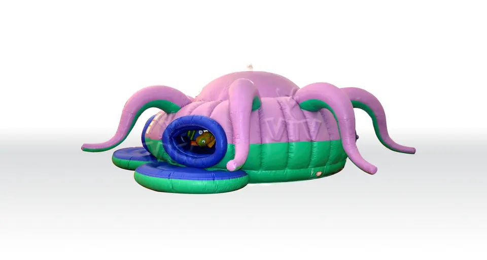 Sea bug (with print on internal figures) commercial inflatable active center