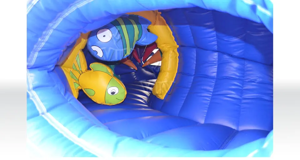 Sea bug (with print on internal figures) commercial inflatable active center