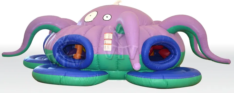 Sea bug (with print on internal figures) commercial inflatable active center
