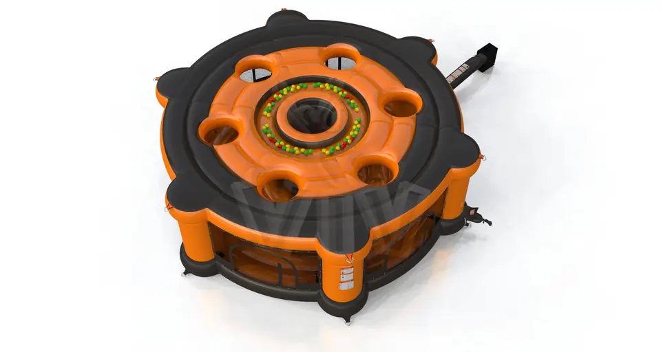 Whack-a-Mole for adults commercial inflatable active center