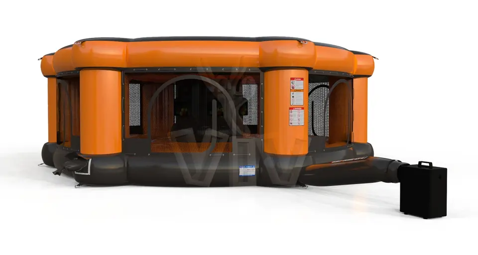 Whack-a-Mole for adults commercial inflatable active center