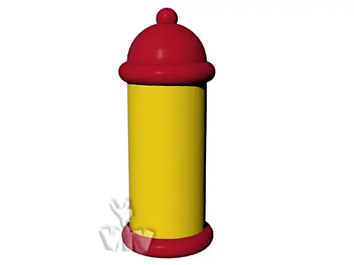 Advertising pole 2 m commercial promotional inflatable balloon