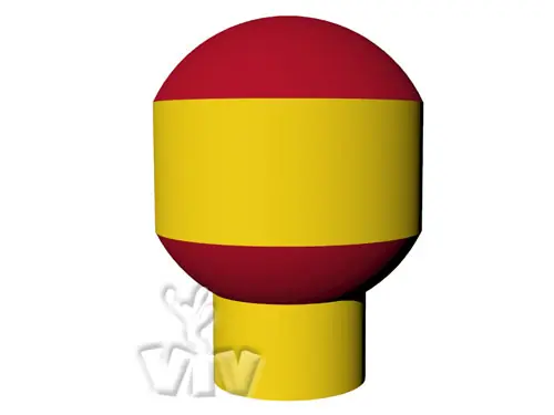 Balloon with narrow base for digital overprint 10 m commercial promotional inflatable balloon
