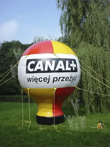 Balloon with narrowing 4 m Canal + commercial promotional inflatable balloon