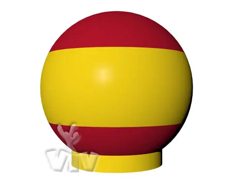 Balloon with wide base 4 m commercial promotional inflatable balloon
