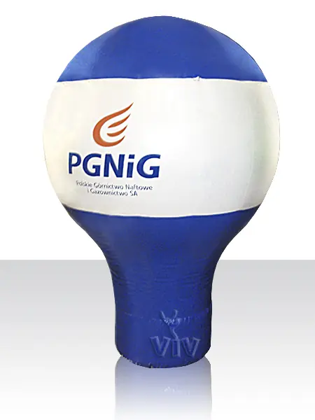 Balloon without narrowing 4 m PGNiG commercial promotional inflatable balloon