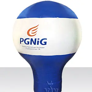 Balloon without narrowing 4 m PGNiG commercial promotional inflatable balloon