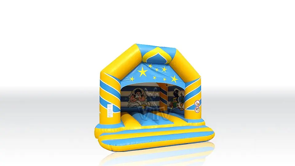 Aladdin 7 x 6 m with roof commercial inflatable bounce