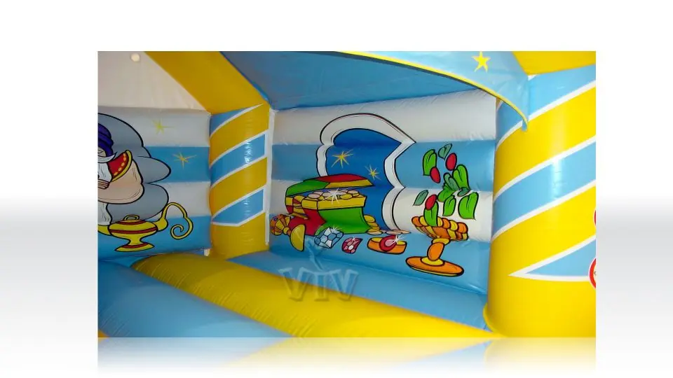 Aladdin 7 x 6 m with roof commercial inflatable bounce