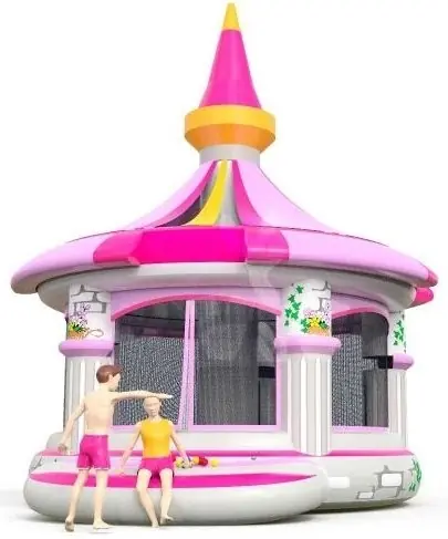 Ballpool Arbor - Castle Collection commercial inflatable bounce