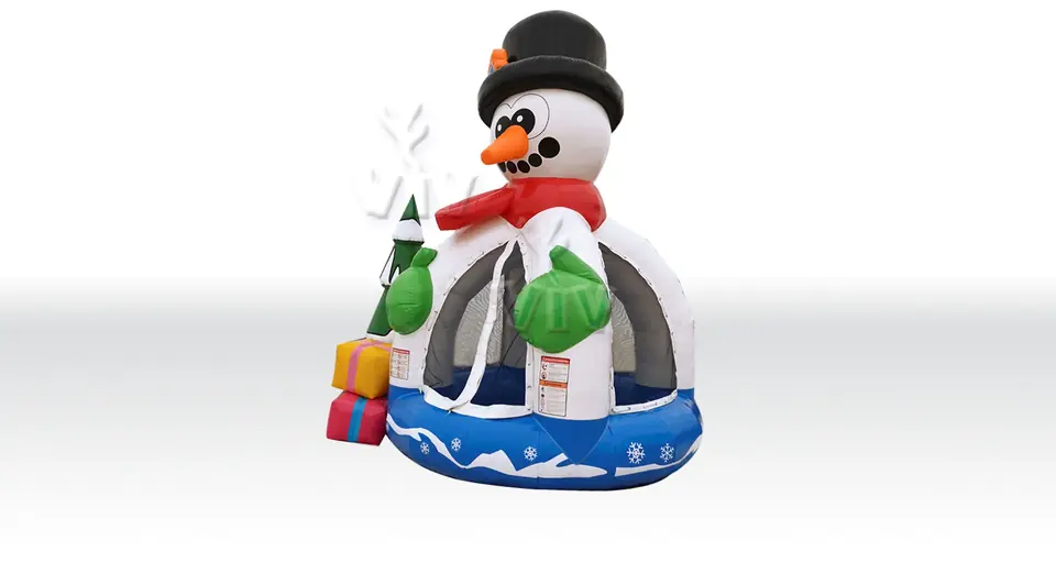 Ballpool Snowman - Collection Winter commercial inflatable bounce