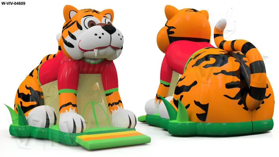 Ballpool Tiger commercial inflatable bounce