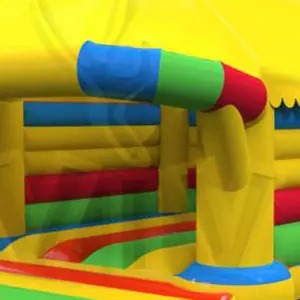 Bounce 5.2 x 6.2 m with roof commercial inflatable bounce