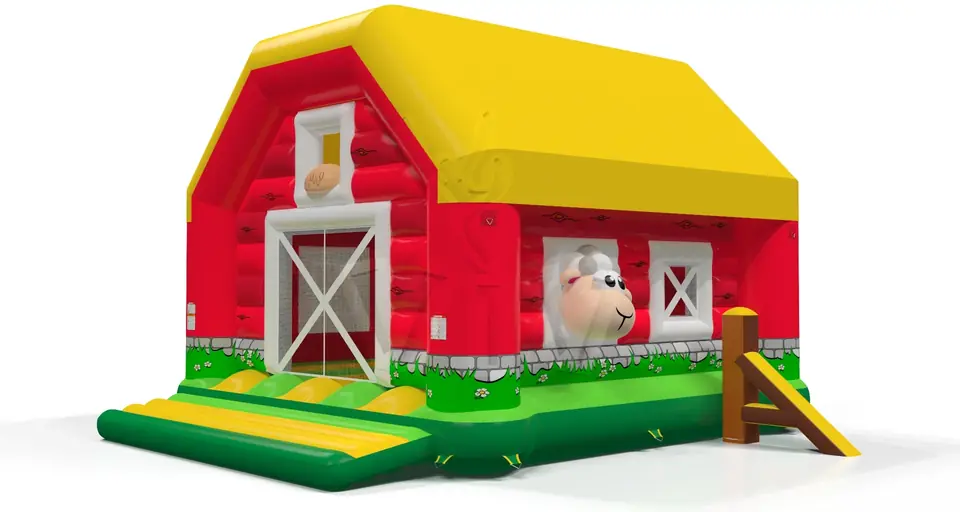 Bounce Barn with roof commercial inflatable bounce