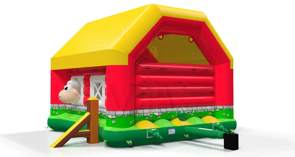 Bounce Barn with roof commercial inflatable bounce