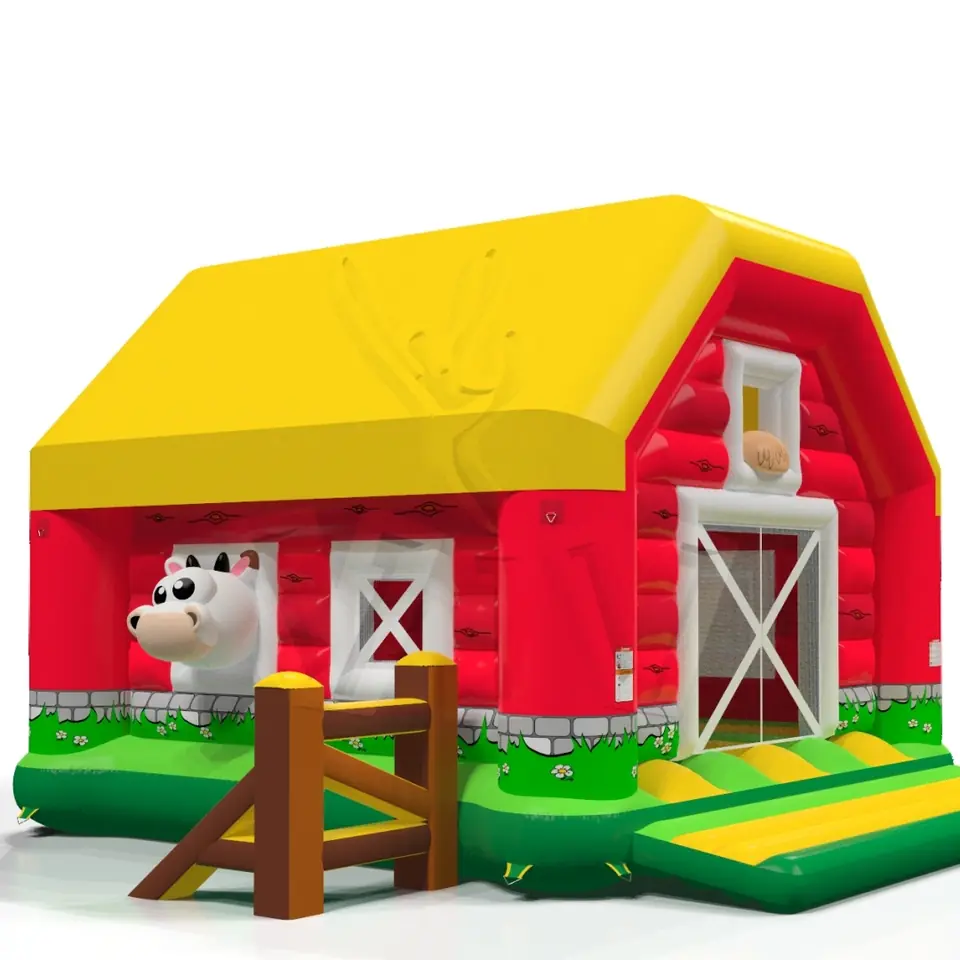 Bounce Barn with roof commercial inflatable bounce