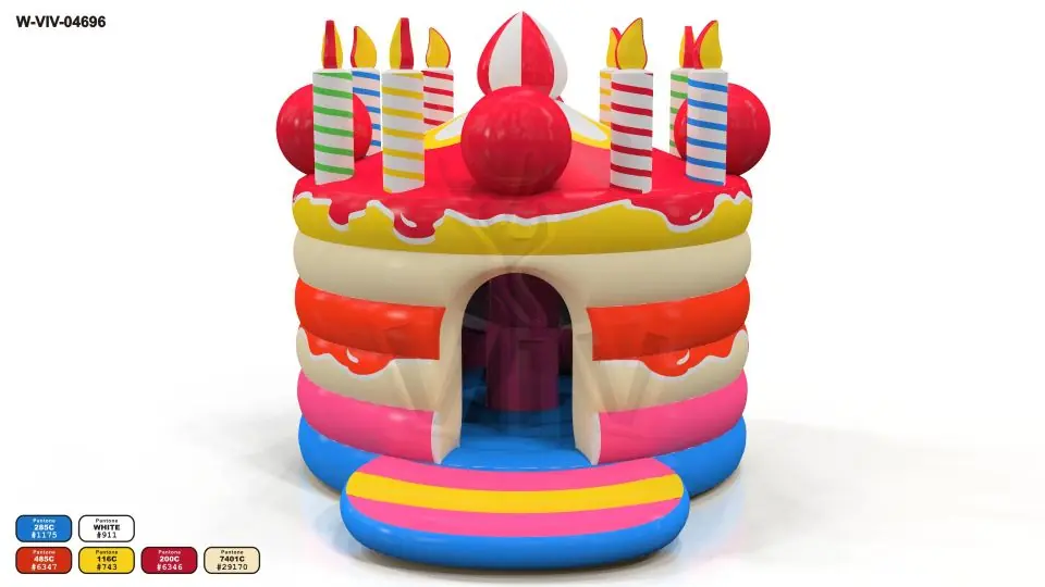 Bounce Cake - Micro Collection commercial inflatable bounce